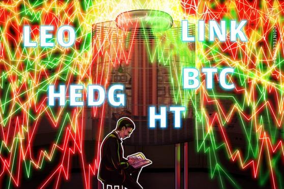 Top 5 Cryptos This Week (March 1): LEO, HT, LINK, HEDG, Bitcoin (BTC)