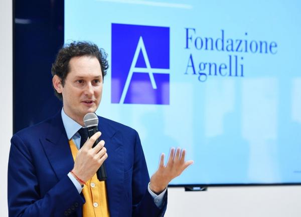 © Ansa. Fond.Agnelli, John Elkann presidente