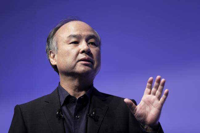 © Bloomberg. Masayoshi Son Photographer: Kiyoshi Ota/Bloomberg