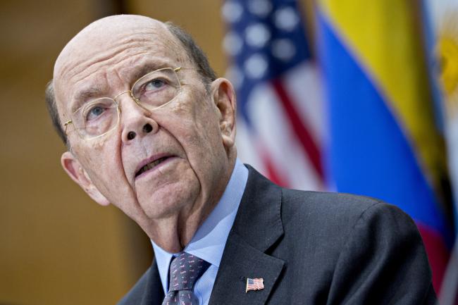 © Bloomberg. Wilbur Ross, U.S. commerce secretary, speaks during the Americas Society/Council of the Americas (AS/COA) conference at the U.S Department of State in Washington, D.C., U.S., on Tuesday, May 8, 2018. 