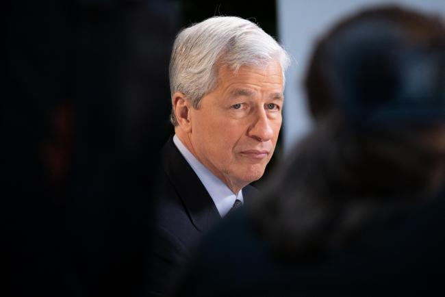 © Bloomberg. Jamie Dimon 