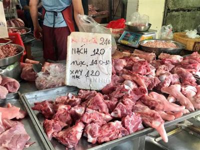 Giá thịt heo tại chợ đã 'hạ nhiệt' 20.000 đồng/kg