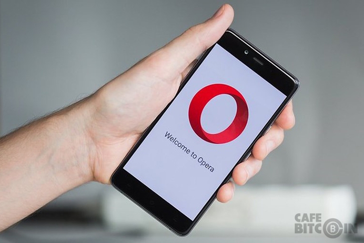 Opera bổ sung dịch vụ mua tiền điện tử vào ví Android
