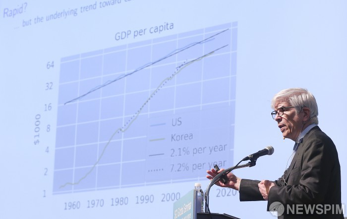 [사진] 폴 로머 노벨경제학상 수상자, ‘한국경제가 가야할 길’