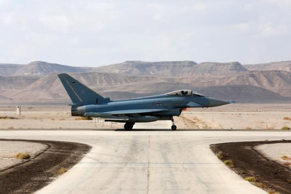 © Ansa. Pre-intesa Uk-Arabia per 48 Eurofighter