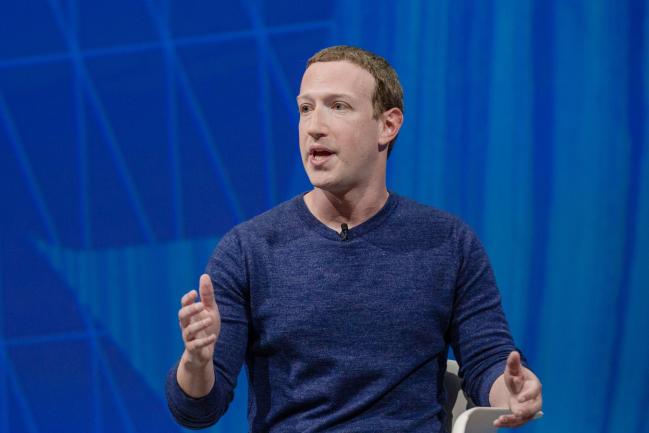 © Bloomberg. Mark Zuckerberg, chief executive officer and founder of Facebook Inc., speaks during the Viva Technology conference in Paris, France, on Thursday, May 24, 2018. Viva Tech, a three-year-old event for startups, gathers global technology leaders and entrepreneurs as the French establishment unites behind a push for more tech investment in Paris. 