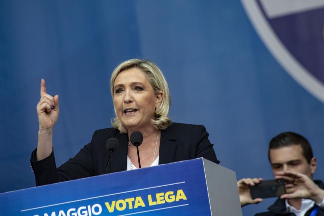 © Bloomberg. Marine Le Pen Photographer: Francesca Volpi/Bloomberg