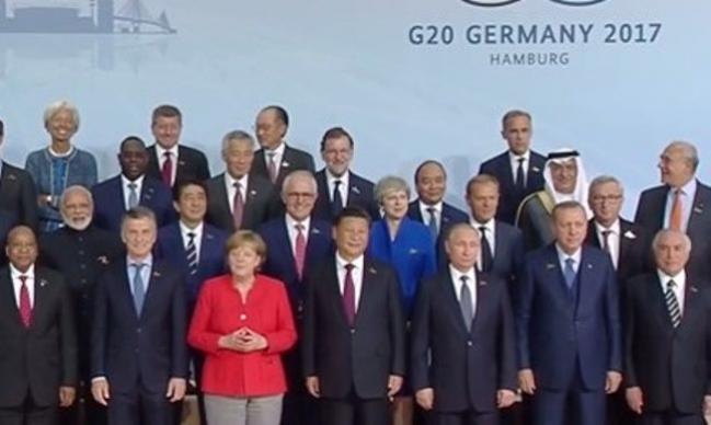 © EborsaHaber. G20 Liderler Zirvesi Hamburg’da Başladı