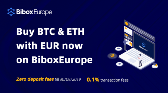 BiboxEurope to Add BTC/EUR and ETH/EUR Pairs Today with Special Promotions