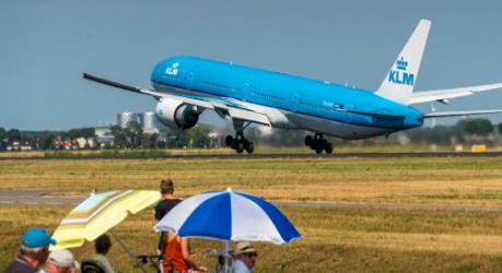 Meer passagiers KLM in belangrijke zomermaand