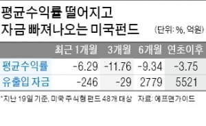 손실에 장사 없네…美 펀드마저 돈 빠져