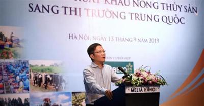 Bộ trưởng Trần Tuấn Anh: "Xuất khẩu nông sản giảm sút do Trung Quốc siết chặt nhập khẩu"