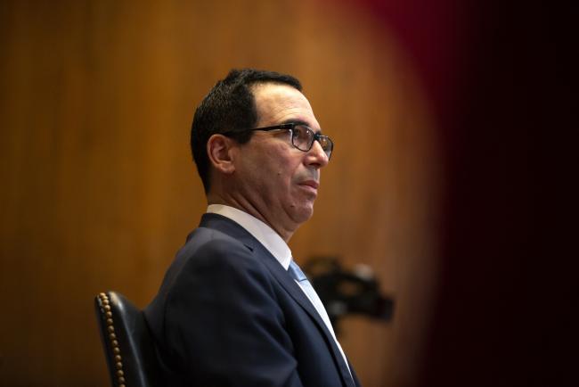 © Bloomberg. Steven Mnuchin Photographer: Stefani Reynolds/Bloomberg