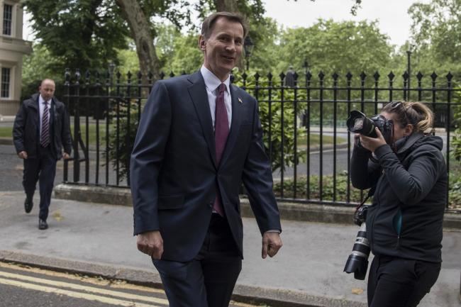 © Bloomberg. Jeremy Hunt 