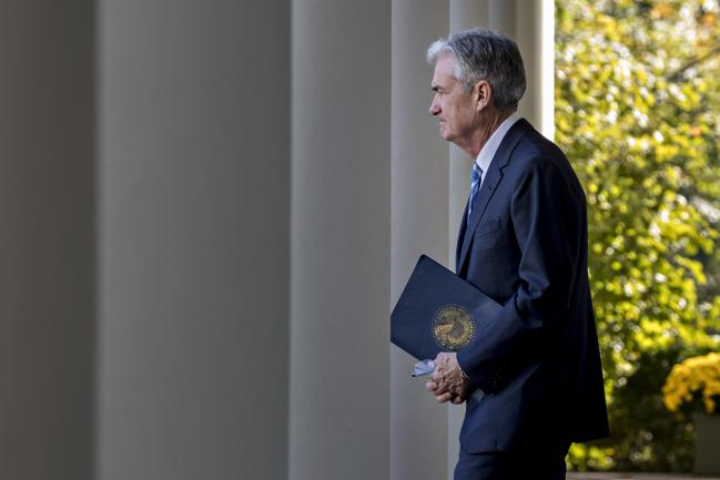 © Bloomberg. Jerome Powell