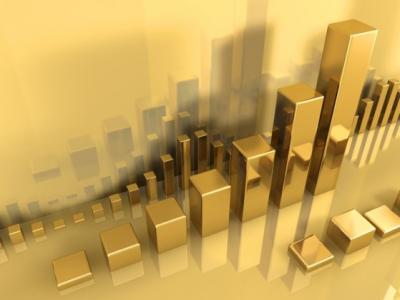 Chứng khoán lao dốc, vàng thế giới tăng hơn 1% lên đỉnh 6 tháng