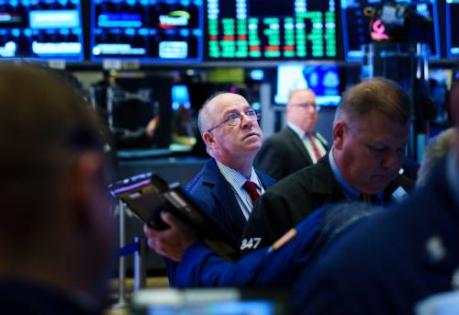 Weer recorddag voor Dow, niet voor tech