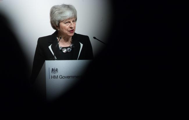 © Bloomberg. Theresa May Photographer: Chris Ratcliffe/Bloomberg