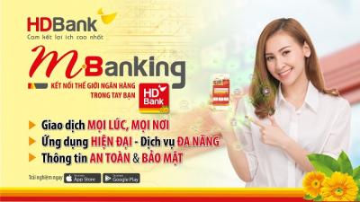 HDBank ra mắt Website mới và ứng dụng mới HDBank mBanking  