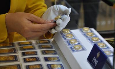 Giá bán vàng miếng giảm