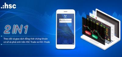 HSC: Nâng cấp tích hợp tính năng giao dịch phái sinh trên ứng dụng HSC Trade/iTrade