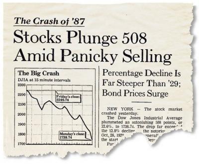 Di sản của vụ sụp đổ năm 1987: Quỹ ETF