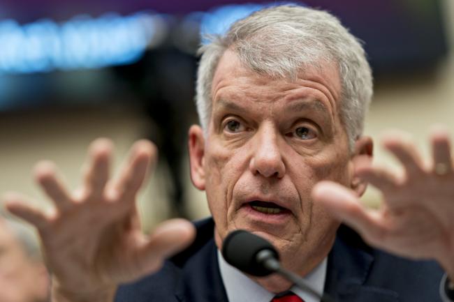 © Bloomberg. Tim Sloan speaks during a House Financial Services Committee hearing in Washington, D.C. on March 12. Photographer: Andrew Harrer/Bloomberg