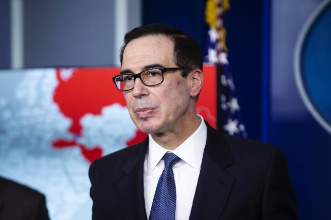 © Bloomberg. Steven Mnuchin Photographer: Al Drago/Bloomberg