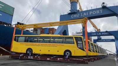 Thaco xuất khẩu xe bus sang Philippines