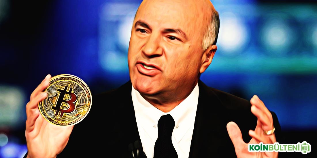 Ünlü Yazar ve Sunucu Kevin O’Leary, Bir Bitcoin Yatırım Uygulamasına 100.000 Dolar Yatırım Yaptı