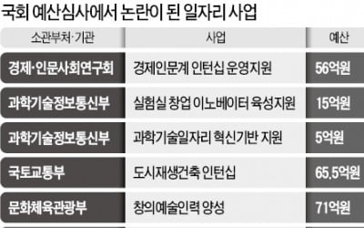 &quot;가짜 일자리에 혈세 못 쓴다&quot;…국회 예산심사서 줄줄이 삭감 예고