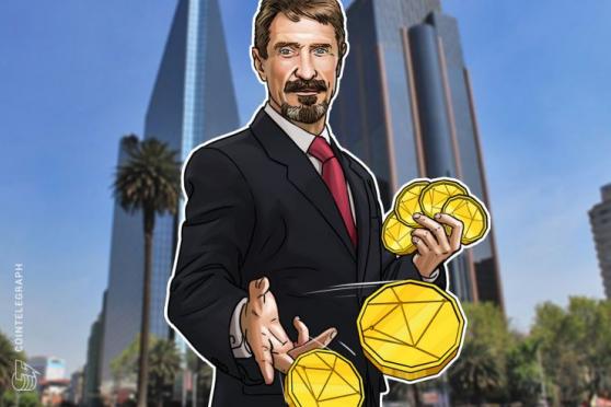 John McAfee Announces Crypto-Backed ‘Fiat’ Currency Redeemable for Face Time With Him