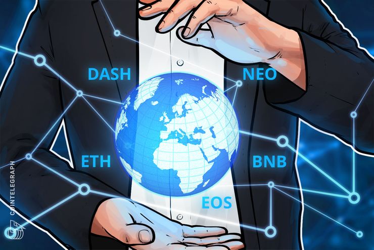 Revisión de las 5 principales criptos: Dash, Neo, Binance Coin, EOS, Ethereum