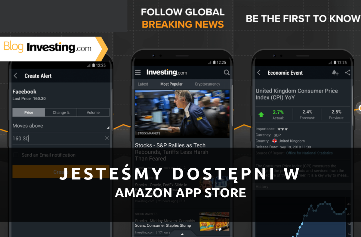 Jesteśmy dostępni w Amazon App Store