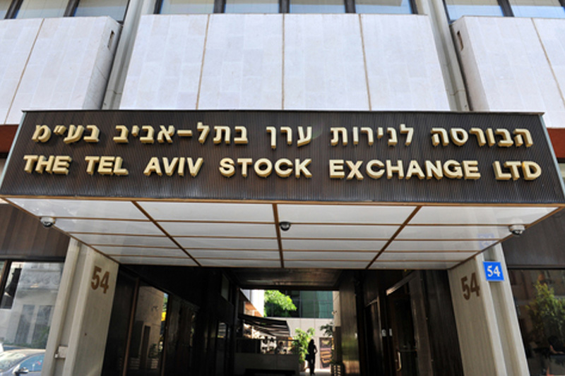 Israel stocks higher at close of trade; TA 35 up 1.12%