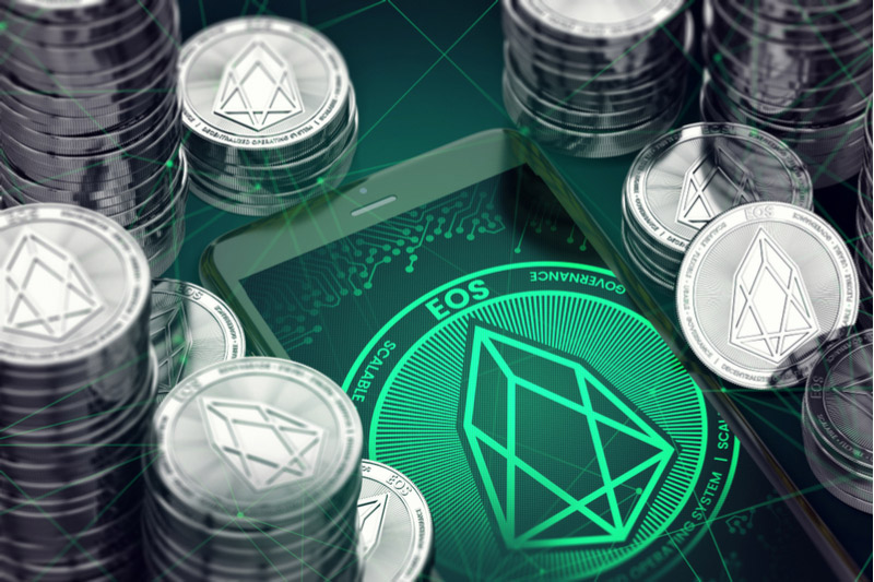 EOS Dips Below 4.1345 Level, Down 0.7%