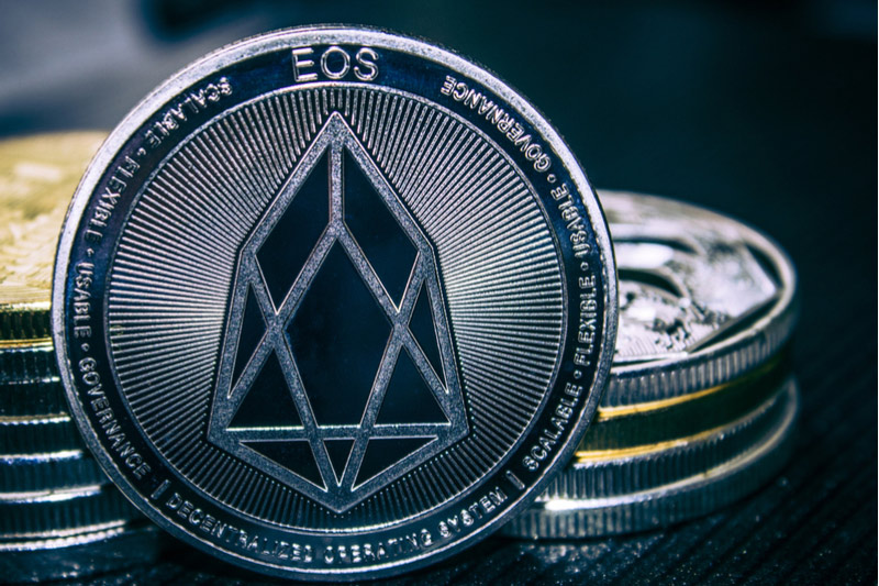 EOS Dips Below 2.2091 Level, Down 0.13%