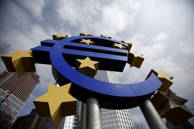 © Reuters. Eurocoin marzo cala a 0,72 dopo nove rialzi consecutivi