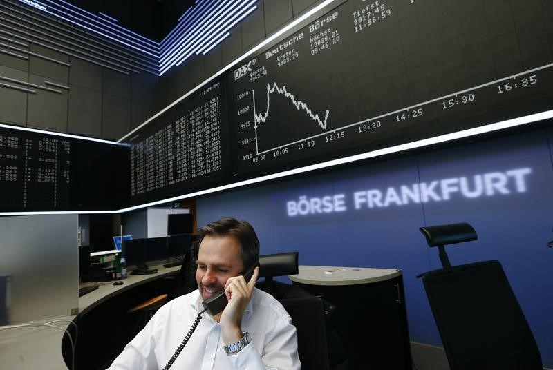 © Reuters.  Germany stocks mixed at close of trade; DAX up 1.87%