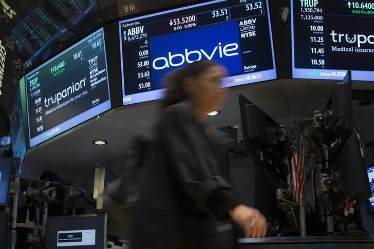 © Reuters. AbbVie Rises 3%