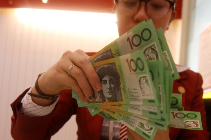 Forex Aussie Gains In Asian Trade After Nab Surveys Yen Dips - 