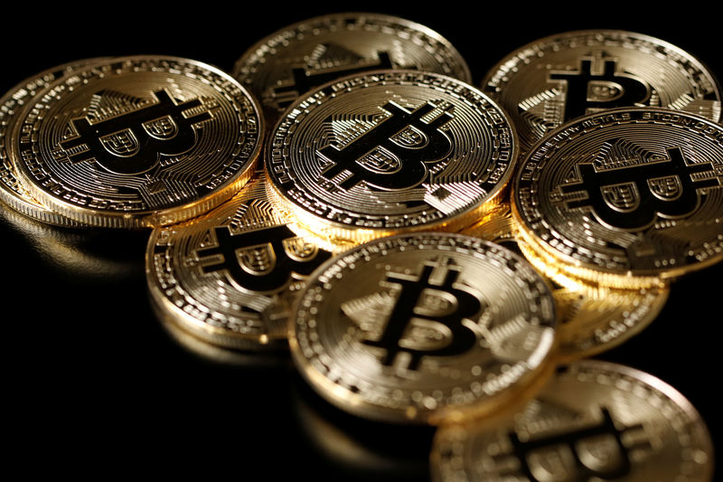 © Reuters.  Bitcoin was higher on Wednesday. 