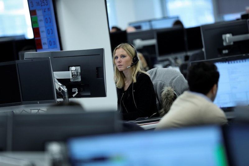 © Reuters. Denmark stocks lower at close of trade; OMX Copenhagen 20 down 0.52%