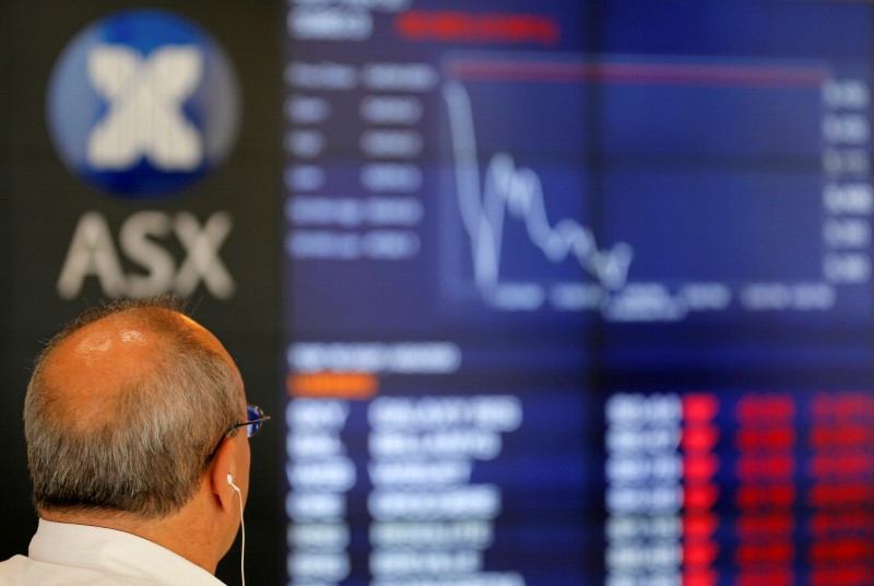 © Reuters. Australia stocks lower at close of trade; S&P/ASX 200 down 0.13%