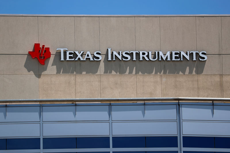 © Reuters. Texas Instruments Stock Rises 4%