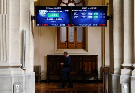 Spain stocks higher at close of trade; IBEX 35 up 1.69%