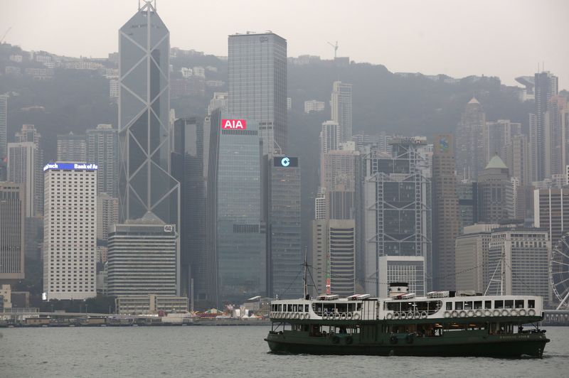 © Reuters. Bank of England Says Hong Kong Unrest Led to Exodus From Funds