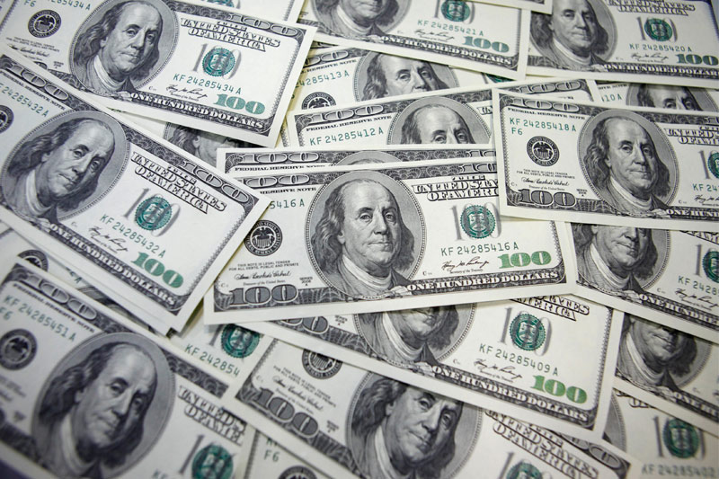 U.S. dollar was steady on Monday. 