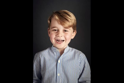 New portrait released as Prince George celebrates fourth birthday