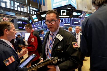 Wall Street lower as Amazon, technology stocks drag
